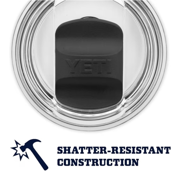 YETI Rambler 30oz Stainless Steel Vacuum Insulated Tumbler w/MagSlider Lid White - Picture 7 of 8